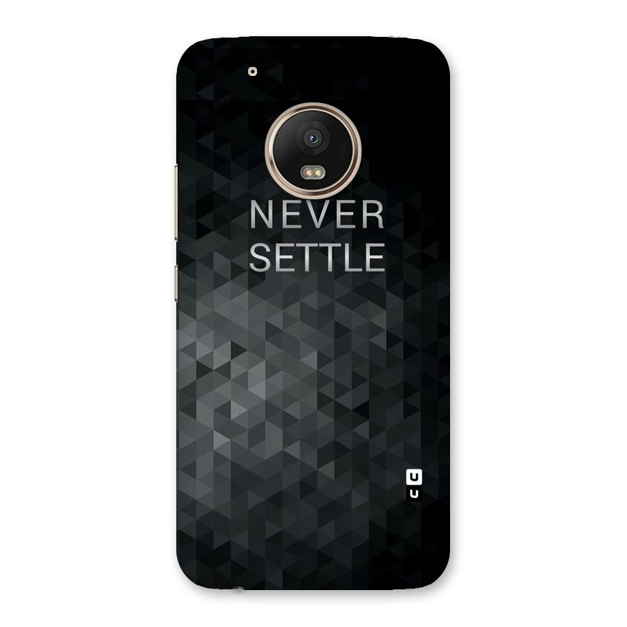 Abstract No Settle Back Case for Moto G5 Plus