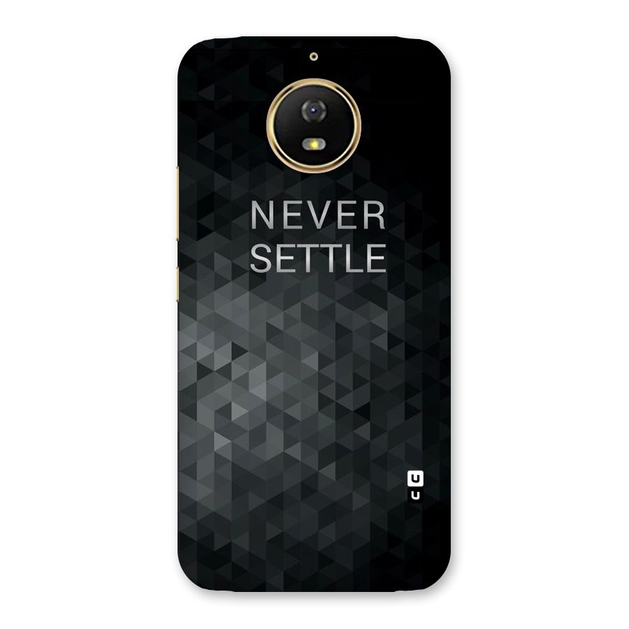 Abstract No Settle Back Case for Moto G5s