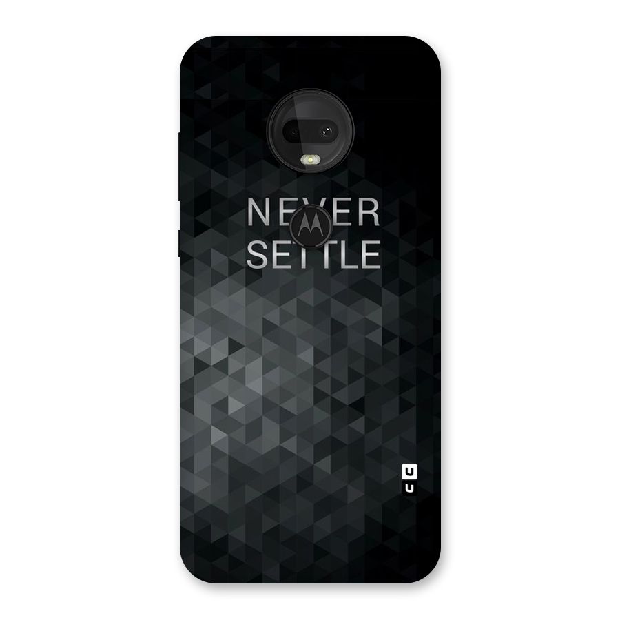 Abstract No Settle Back Case for Moto G7