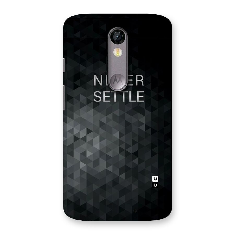 Abstract No Settle Back Case for Moto X Force