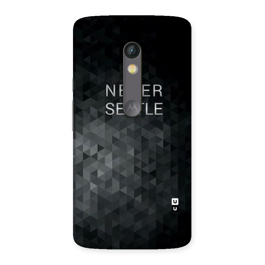Abstract No Settle Back Case for Moto X Play