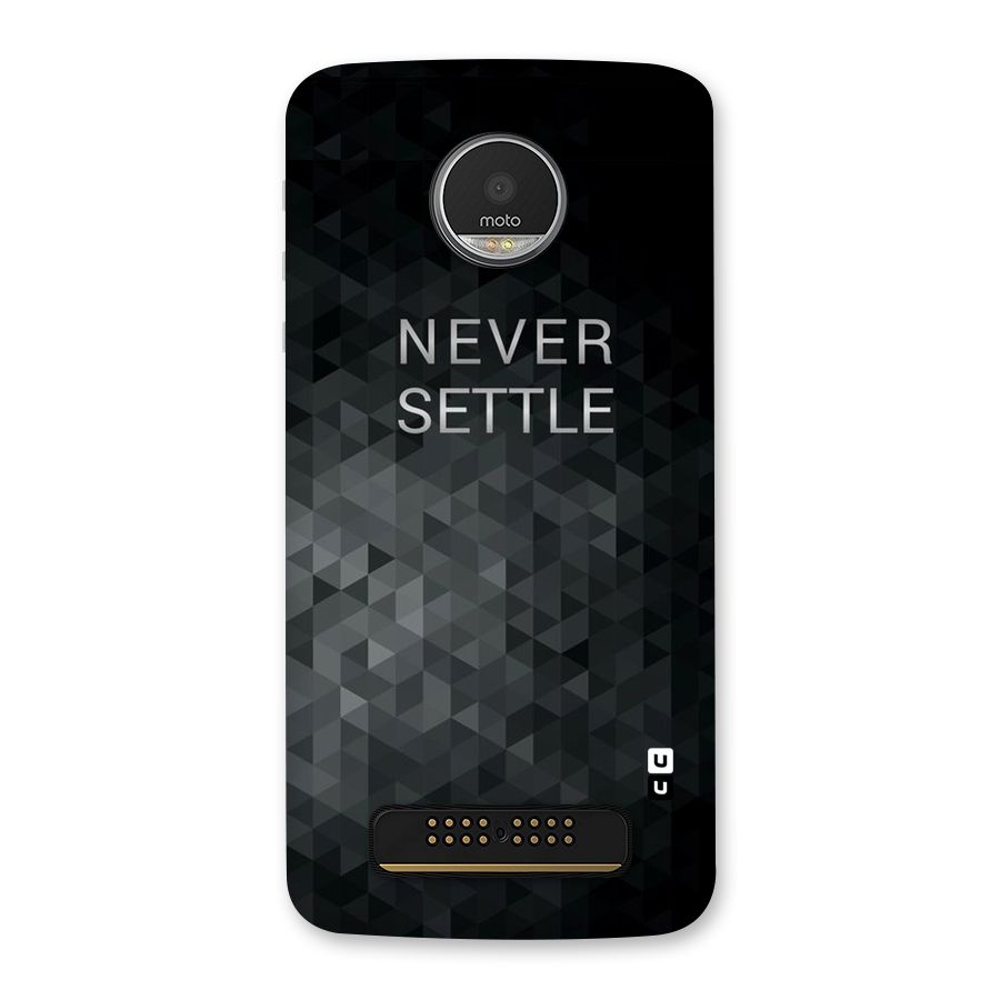 Abstract No Settle Back Case for Moto Z Play