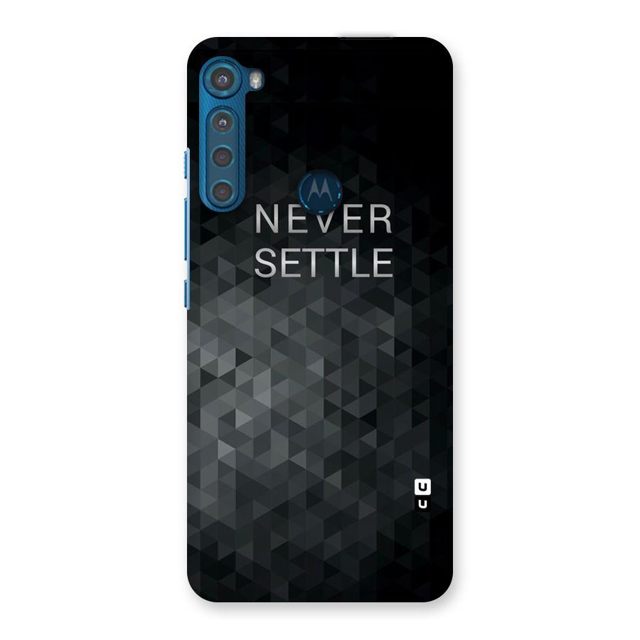 Abstract No Settle Back Case for Motorola One Fusion Plus