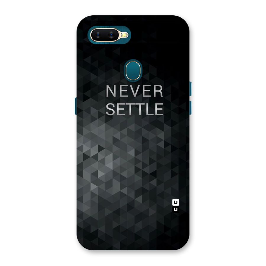 Abstract No Settle Back Case for Oppo A11k