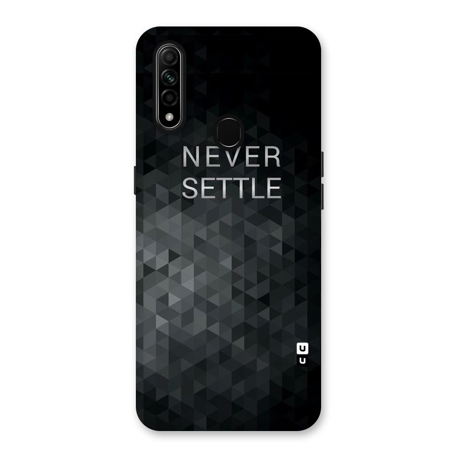 Abstract No Settle Back Case for Oppo A31