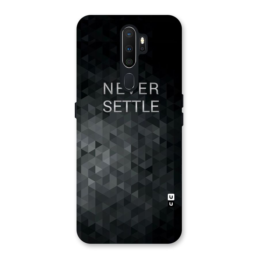 Abstract No Settle Back Case for Oppo A5 (2020)