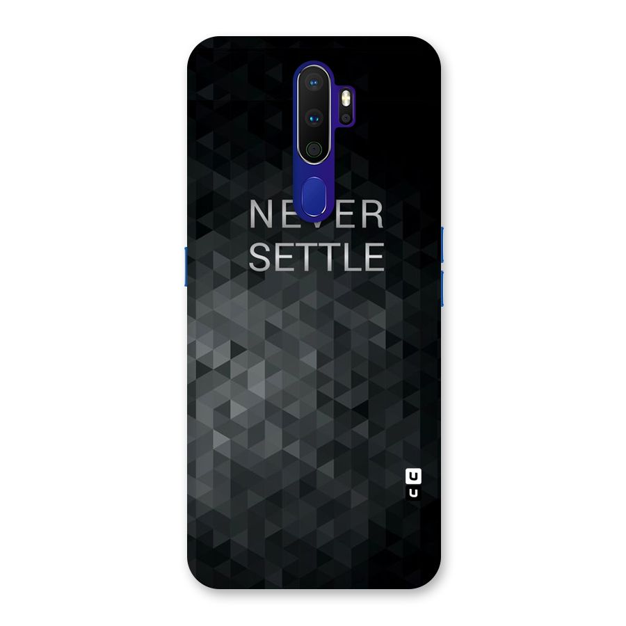 Abstract No Settle Back Case for Oppo A9 (2020)