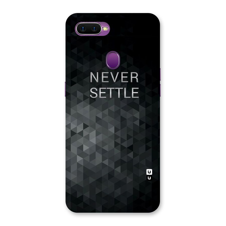 Abstract No Settle Back Case for Oppo F9
