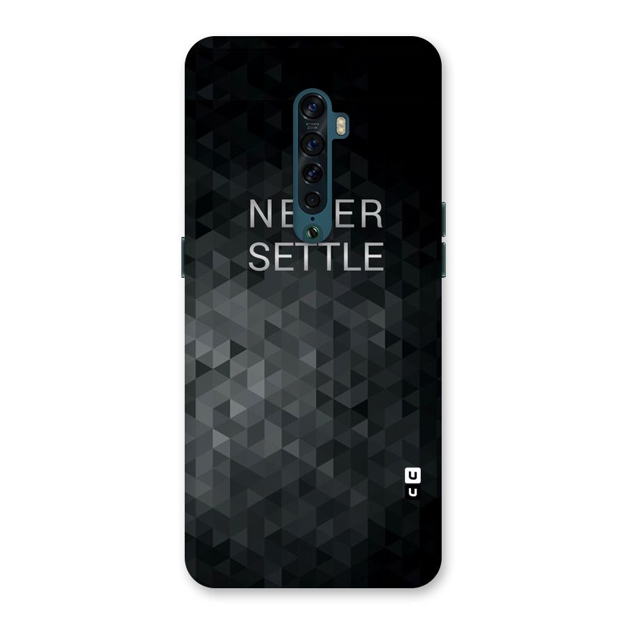 Abstract No Settle Back Case for Oppo Reno2