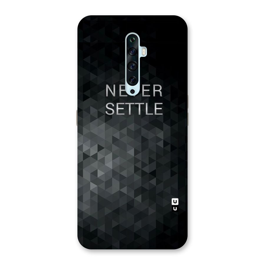 Abstract No Settle Back Case for Oppo Reno2 F
