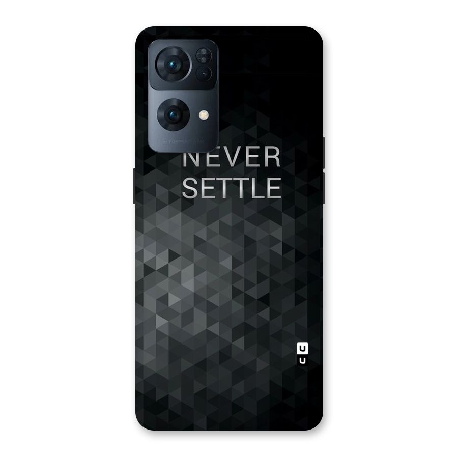 Abstract No Settle Back Case for Oppo Reno7 Pro 5G
