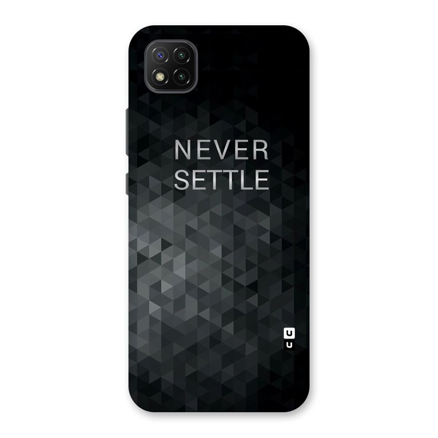 Abstract No Settle Back Case for Poco C3