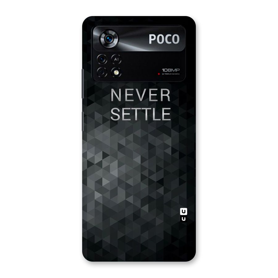 Abstract No Settle Back Case for Poco X4 Pro 5G