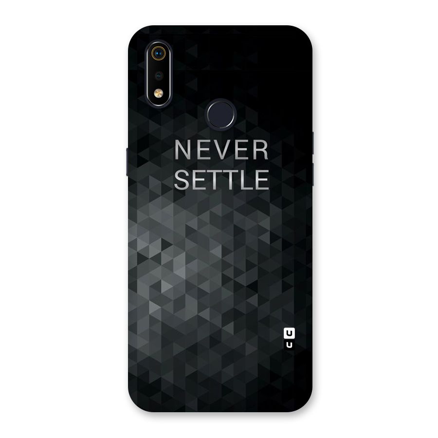 Abstract No Settle Back Case for Realme 3i