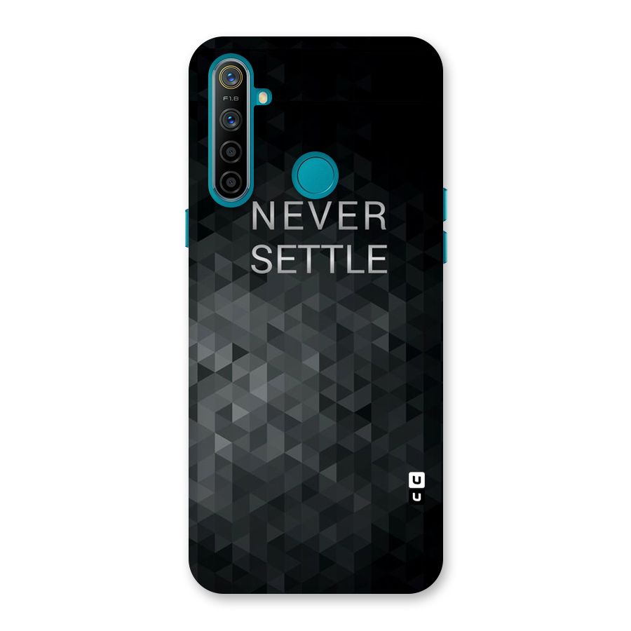 Abstract No Settle Back Case for Realme 5i