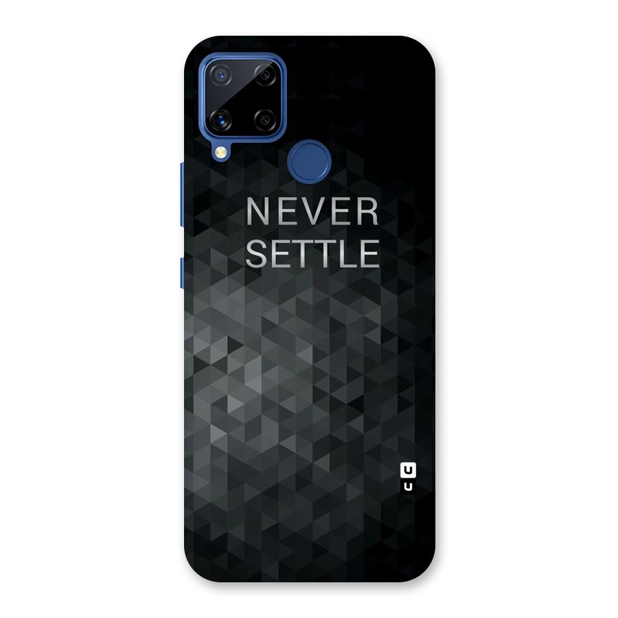 Abstract No Settle Back Case for Realme C15