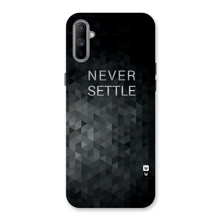 Abstract No Settle Back Case for Realme C3