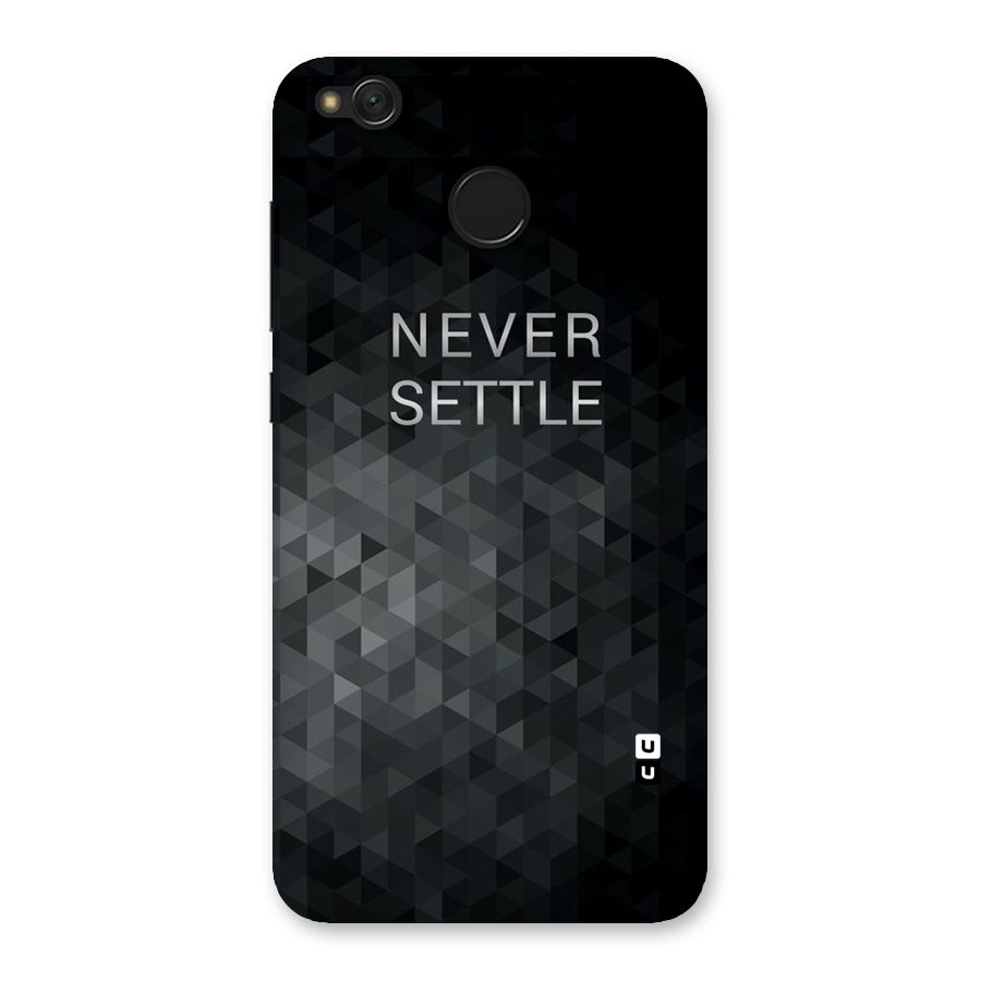 Abstract No Settle Back Case for Redmi 4