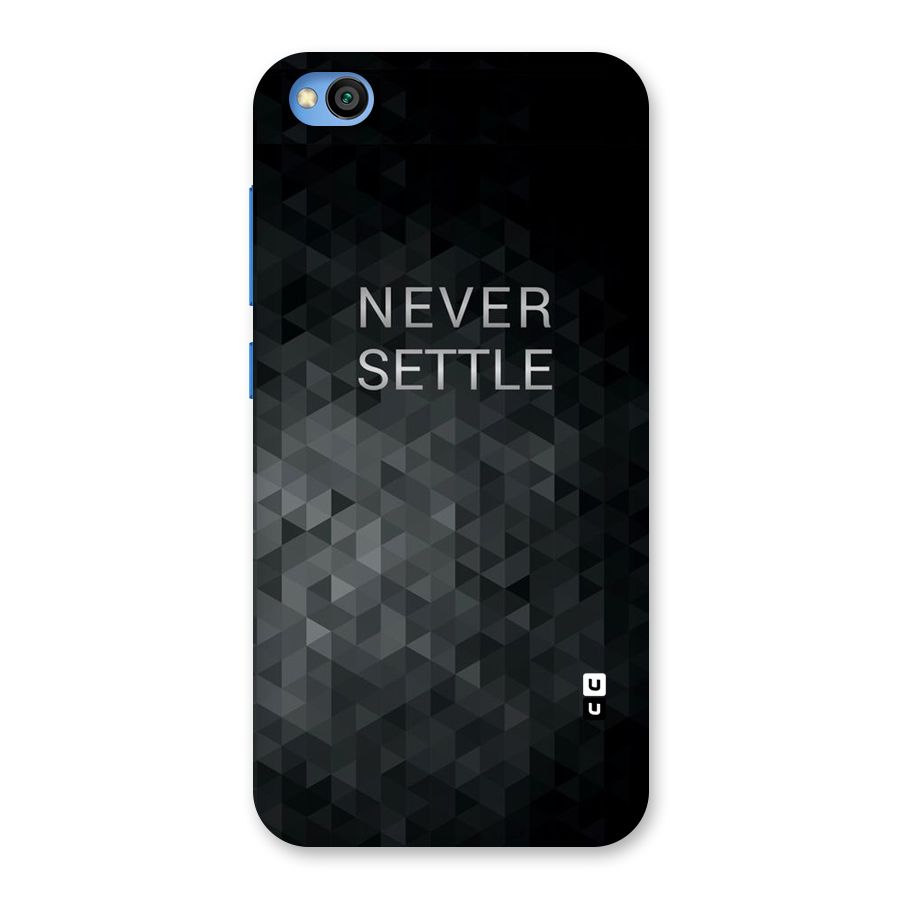 Abstract No Settle Back Case for Redmi Go