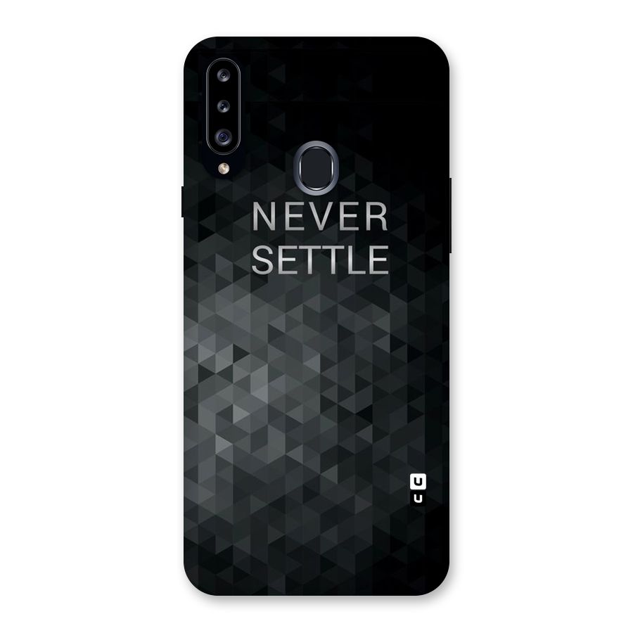 Abstract No Settle Back Case for Samsung Galaxy A20s