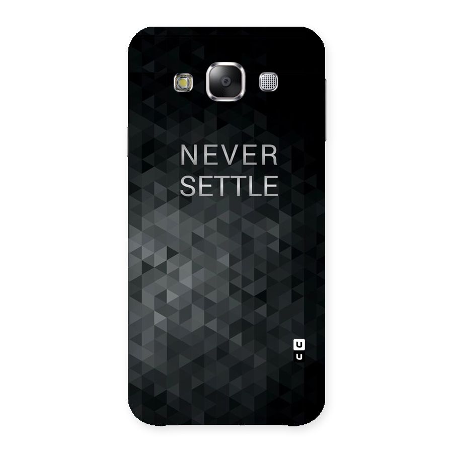 Abstract No Settle Back Case for Samsung Galaxy E5