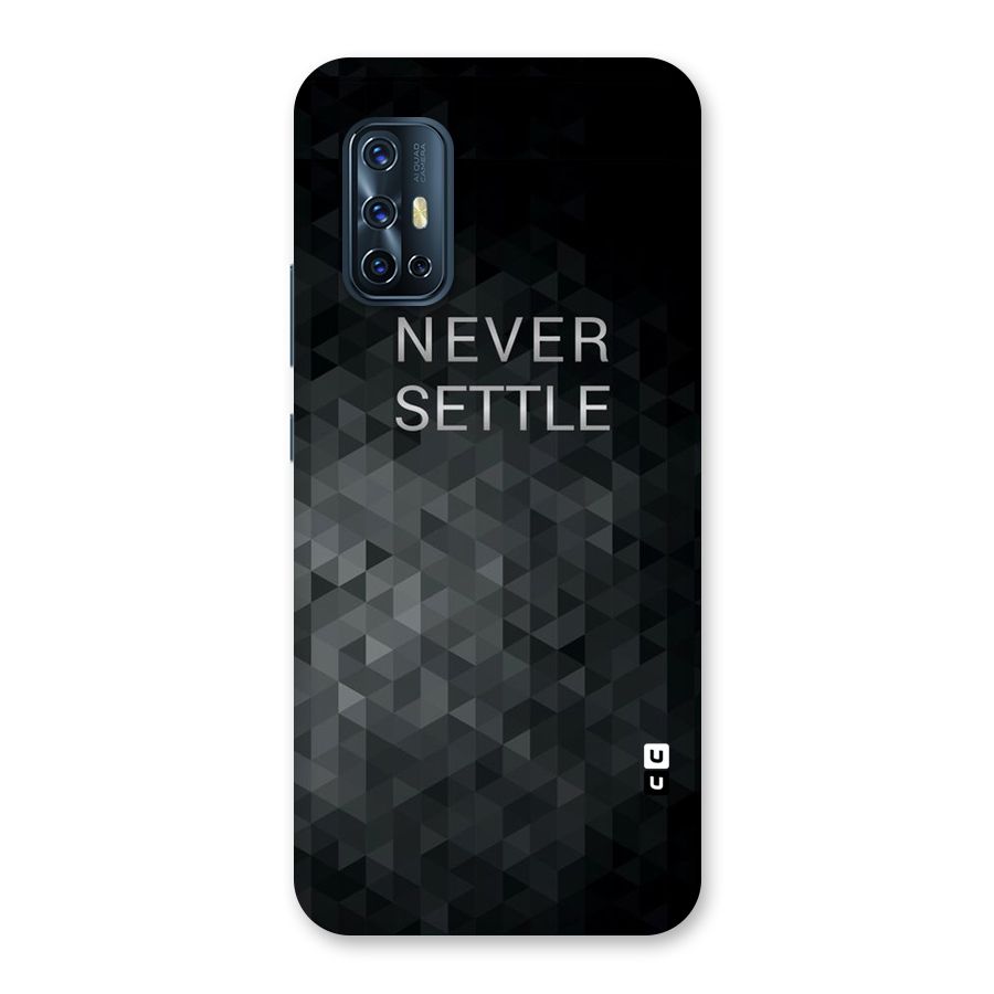 Abstract No Settle Back Case for Vivo V17