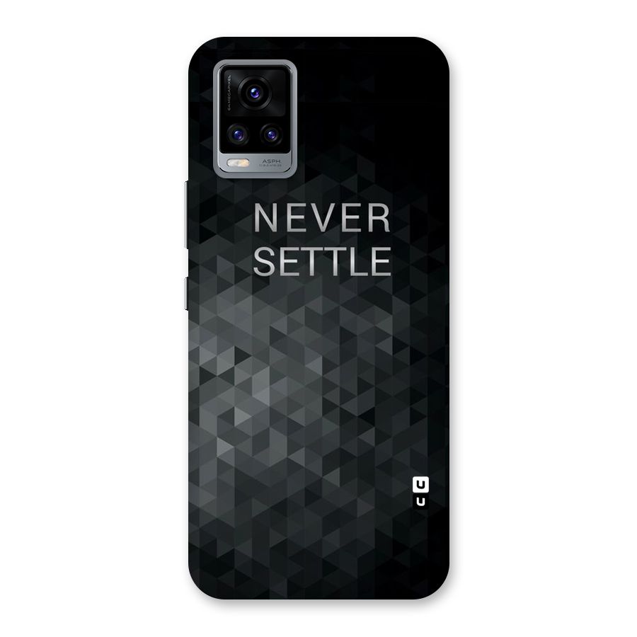 Abstract No Settle Back Case for Vivo V20
