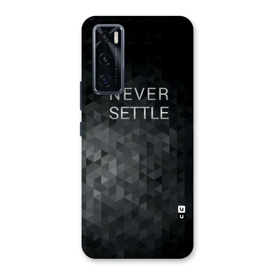 Abstract No Settle Back Case for Vivo V20 SE