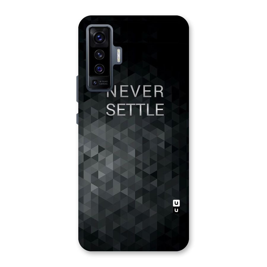 Abstract No Settle Back Case for Vivo X50