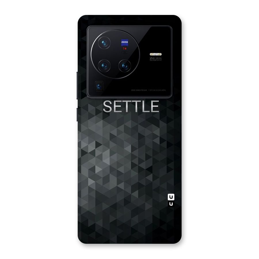 Abstract No Settle Back Case for Vivo X80 Pro
