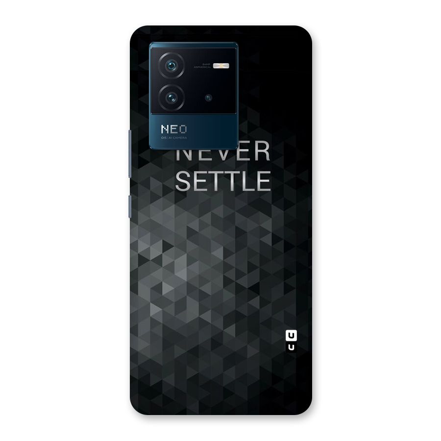 Abstract No Settle Back Case for Vivo iQOO Neo 6 5G