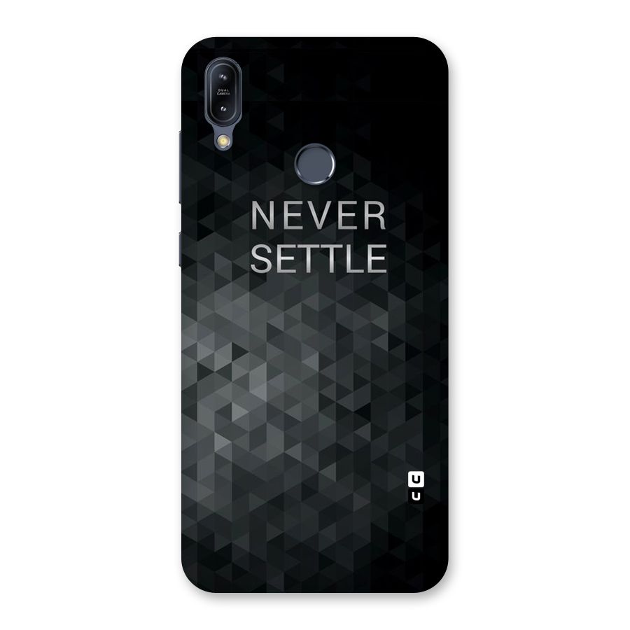 Abstract No Settle Back Case for Zenfone Max M2