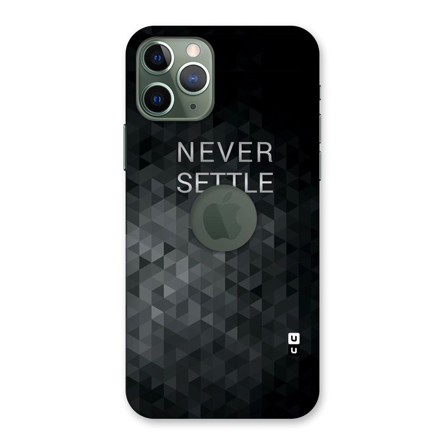 Abstract No Settle Back Case for iPhone 11 Pro Logo  Cut
