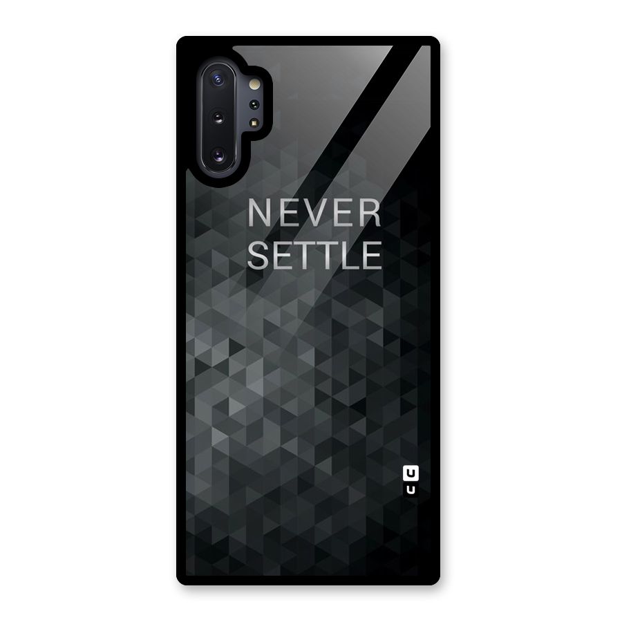Abstract No Settle Glass Back Case for Galaxy Note 10 Plus