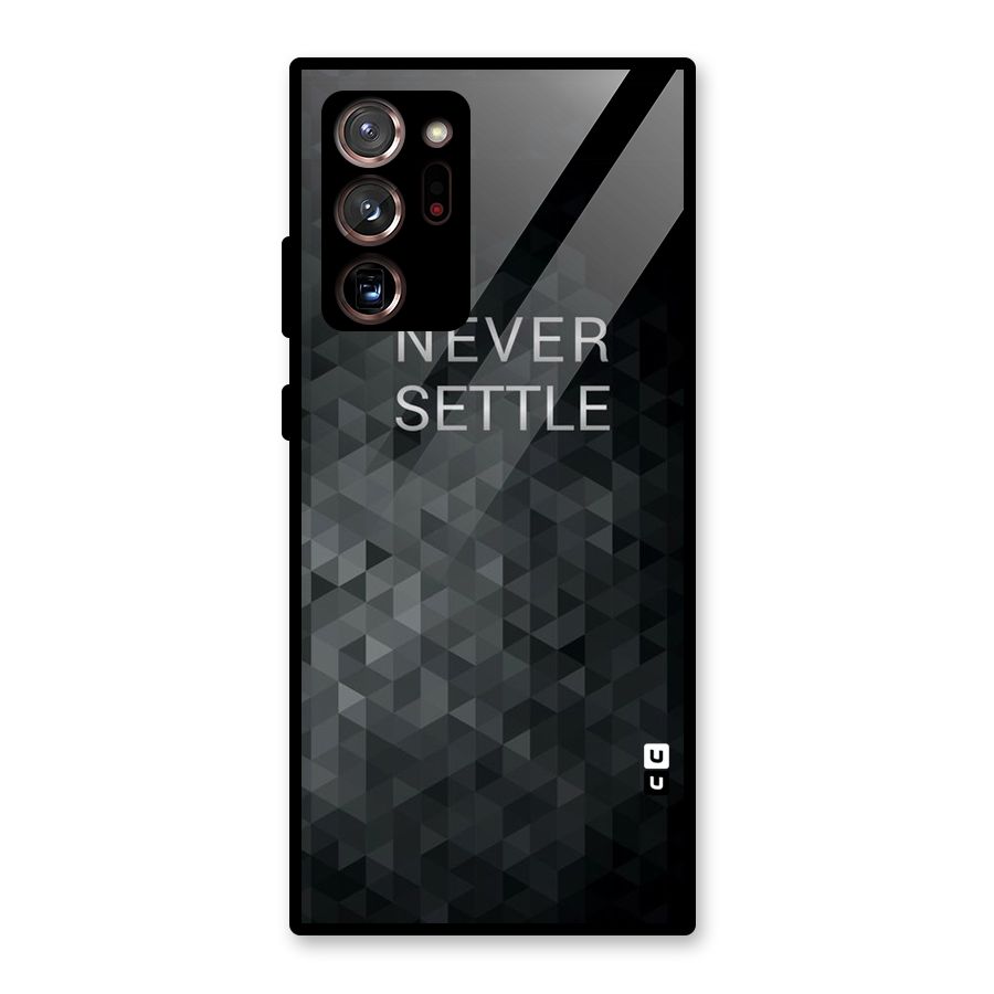 Abstract No Settle Glass Back Case for Galaxy Note 20 Ultra