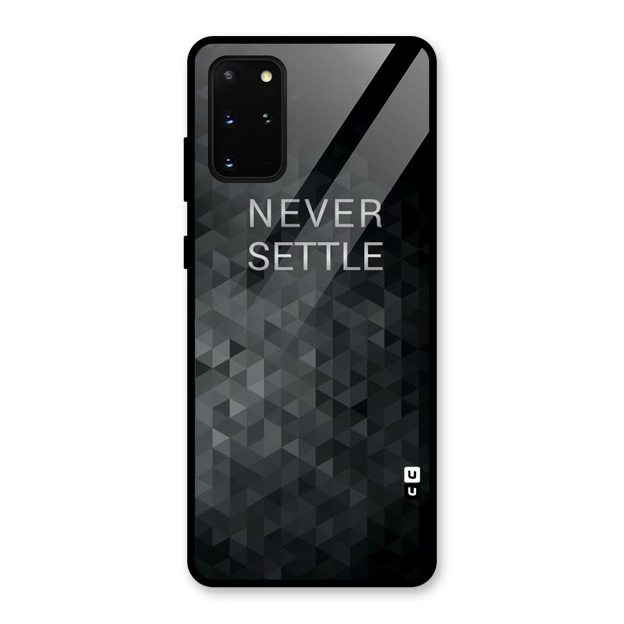 Abstract No Settle Glass Back Case for Galaxy S20 Plus