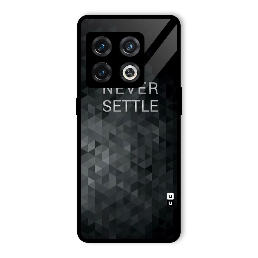 Abstract No Settle Glass Back Case for OnePlus 10 Pro 5G