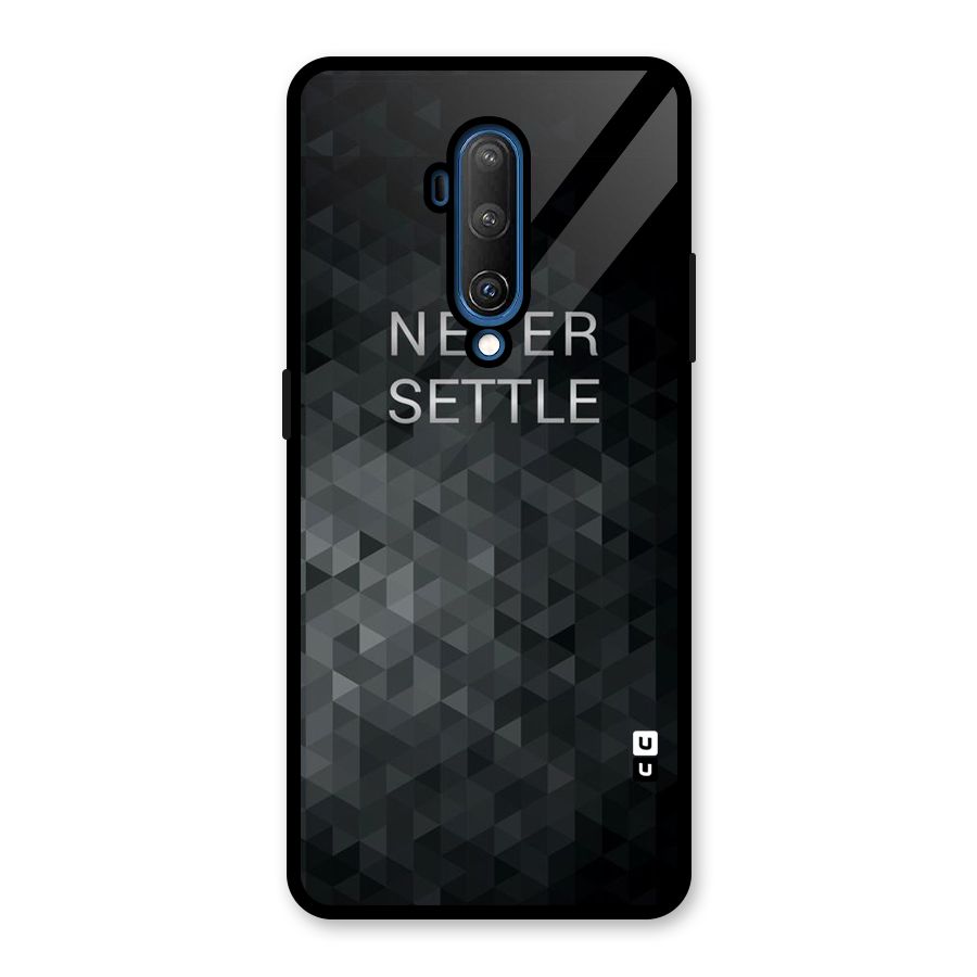 Abstract No Settle Glass Back Case for OnePlus 7T Pro