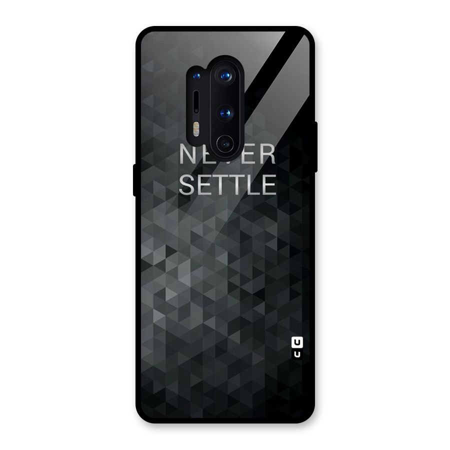 Abstract No Settle Glass Back Case for OnePlus 8 Pro