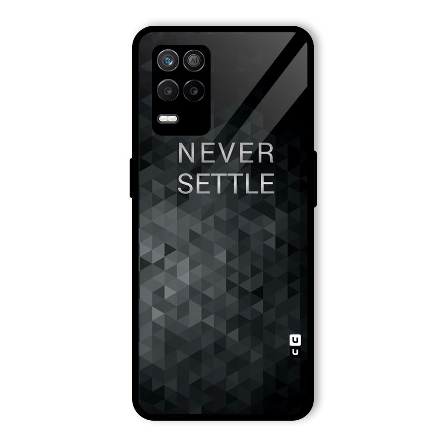 Abstract No Settle Glass Back Case for Realme 9 5G
