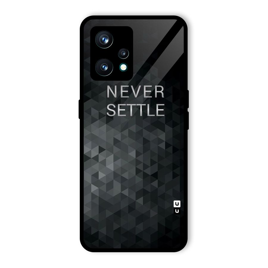 Abstract No Settle Glass Back Case for Realme 9 Pro Plus 5G