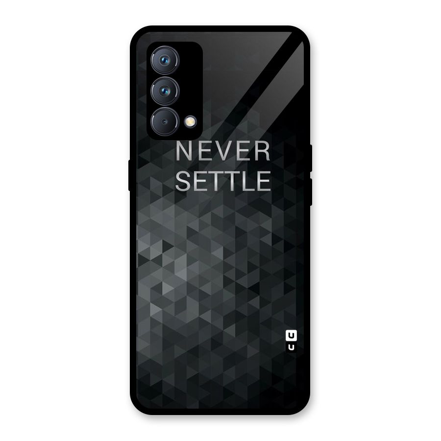 Abstract No Settle Glass Back Case for Realme GT Master Edition