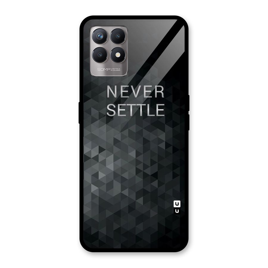 Abstract No Settle Glass Back Case for Realme Narzo 50