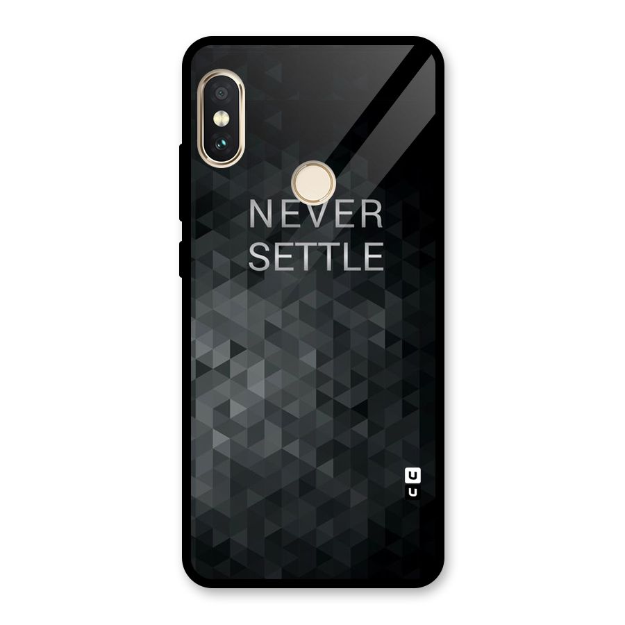 Abstract No Settle Glass Back Case for Redmi Note 5 Pro