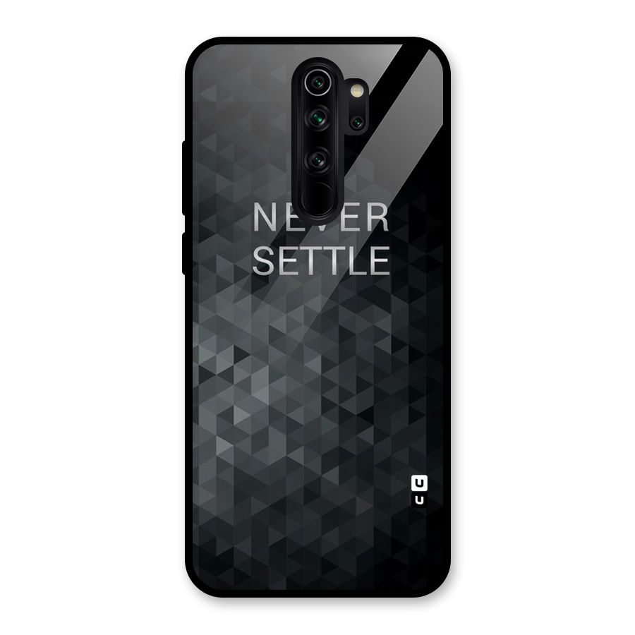 Abstract No Settle Glass Back Case for Redmi Note 8 Pro