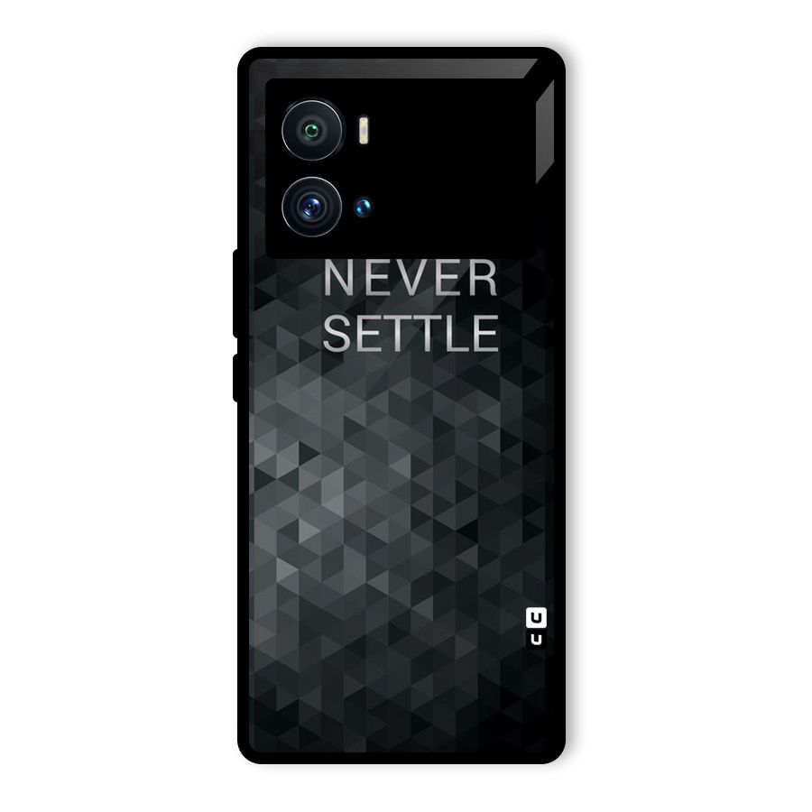 Abstract No Settle Glass Back Case for Vivo iQOO 9 Pro