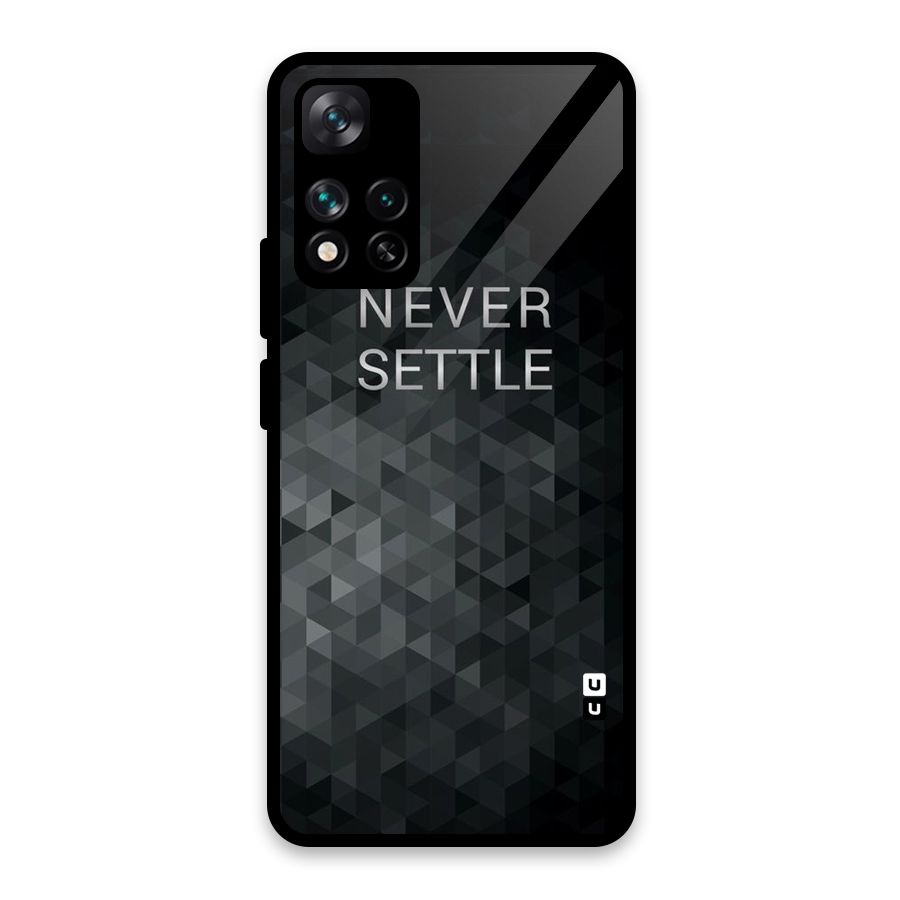 Abstract No Settle Glass Back Case for Xiaomi 11i HyperCharge 5G