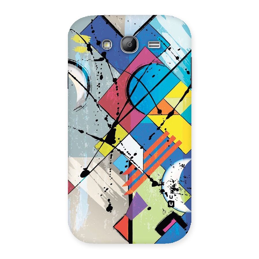 Abstract Paint Shape Back Case for Galaxy Grand