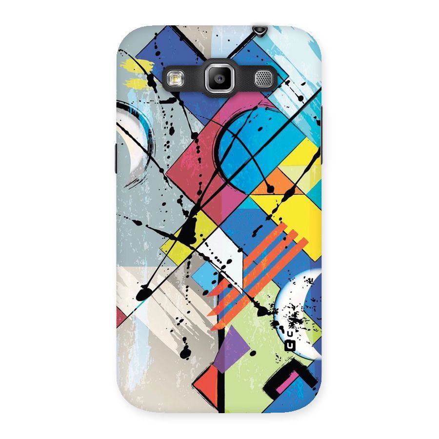 Abstract Paint Shape Back Case for Galaxy Grand Quattro