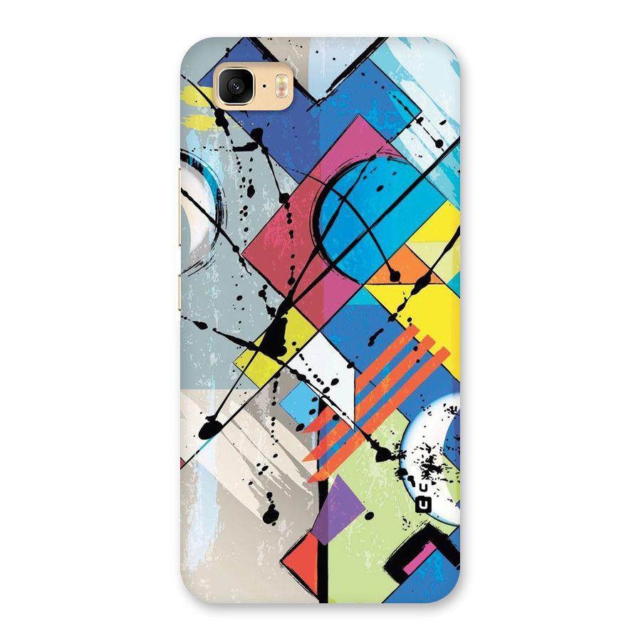 Abstract Paint Shape Back Case for Zenfone 3s Max